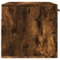 vidaXL Wandschrank Räuchereiche 80x36,5x35 cm Holzwerkstoff vidaXL Wandschrank Räuchereiche 80x36,5x35 cm Holzwerkstoff