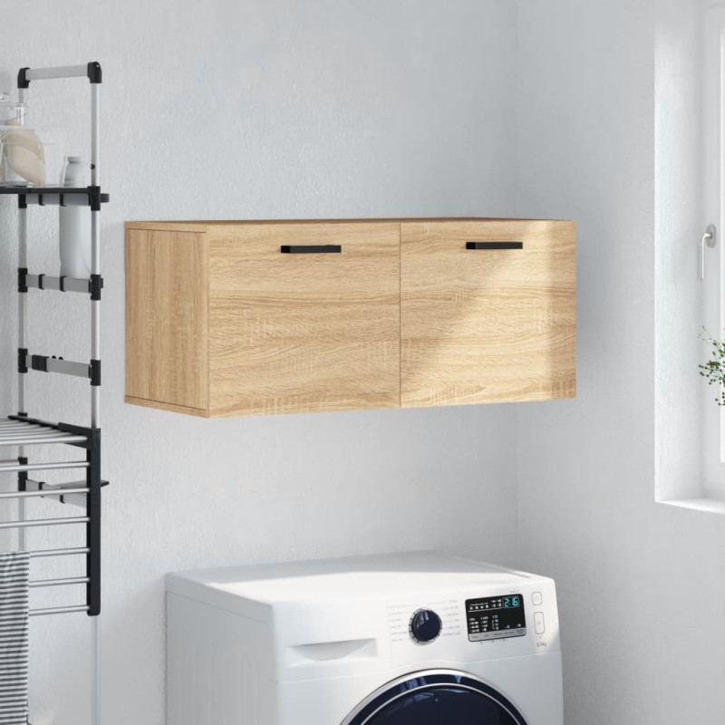 vidaXL Wandschrank Sonoma-Eiche 80x36,5x35 cm Holzwerkstoff vidaXL Wandschrank Sonoma-Eiche 80x36,5x35 cm Holzwerkstoff