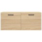 vidaXL Wandschrank Sonoma-Eiche 80x36,5x35 cm Holzwerkstoff vidaXL Wandschrank Sonoma-Eiche 80x36,5x35 cm Holzwerkstoff