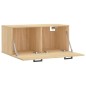 vidaXL Wandschrank Sonoma-Eiche 80x36,5x35 cm Holzwerkstoff vidaXL Wandschrank Sonoma-Eiche 80x36,5x35 cm Holzwerkstoff