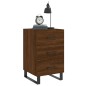 vidaXL Nachttisch Braun Eichen-Optik 40x40x66 cm Holzwerkstoff vidaXL Nachttisch Braun Eichen-Optik 40x40x66 cm Holzwerkstoff