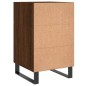 vidaXL Nachttisch Braun Eichen-Optik 40x40x66 cm Holzwerkstoff vidaXL Nachttisch Braun Eichen-Optik 40x40x66 cm Holzwerkstoff