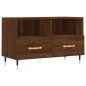 vidaXL TV-Schrank Braun Eichen-Optik 80x36x50 cm Holzwerkstoff vidaXL TV-Schrank Braun Eichen-Optik 80x36x50 cm Holzwerkstoff