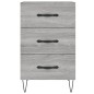 vidaXL Nachttisch Grau Sonoma 40x40x66 cm Holzwerkstoff vidaXL Nachttisch Grau Sonoma 40x40x66 cm Holzwerkstoff