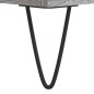 vidaXL Nachttisch Grau Sonoma 40x40x66 cm Holzwerkstoff vidaXL Nachttisch Grau Sonoma 40x40x66 cm Holzwerkstoff