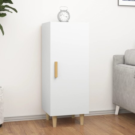 vidaXL Sideboard Weiß 34,5x34x90 cm Holzwerkstoff
