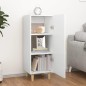 vidaXL Sideboard Weiß 34,5x34x90 cm Holzwerkstoff vidaXL Sideboard Weiß 34,5x34x90 cm Holzwerkstoff