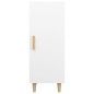 vidaXL Sideboard Weiß 34,5x34x90 cm Holzwerkstoff vidaXL Sideboard Weiß 34,5x34x90 cm Holzwerkstoff