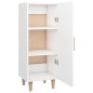 vidaXL Sideboard Weiß 34,5x34x90 cm Holzwerkstoff vidaXL Sideboard Weiß 34,5x34x90 cm Holzwerkstoff