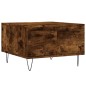 vidaXL Couchtisch Räuchereiche 55x55x36,5 cm Holzwerkstoff vidaXL Couchtisch Räuchereiche 55x55x36,5 cm Holzwerkstoff