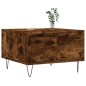 vidaXL Couchtisch Räuchereiche 55x55x36,5 cm Holzwerkstoff vidaXL Couchtisch Räuchereiche 55x55x36,5 cm Holzwerkstoff