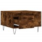 vidaXL Couchtisch Räuchereiche 55x55x36,5 cm Holzwerkstoff vidaXL Couchtisch Räuchereiche 55x55x36,5 cm Holzwerkstoff