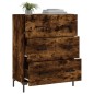 vidaXL Sideboard Räuchereiche 69,5x34x90 cm Holzwerkstoff vidaXL Sideboard Räuchereiche 69,5x34x90 cm Holzwerkstoff