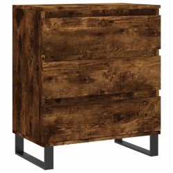 vidaXL Sideboard Räuchereiche 60x35x70 cm Holzwerkstoff