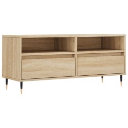 vidaXL TV-Schrank Sonoma-Eiche 100x34,5x44,5 cm Holzwerkstoff