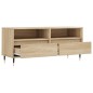 vidaXL TV-Schrank Sonoma-Eiche 100x34,5x44,5 cm Holzwerkstoff vidaXL TV-Schrank Sonoma-Eiche 100x34,5x44,5 cm Holzwerkstoff