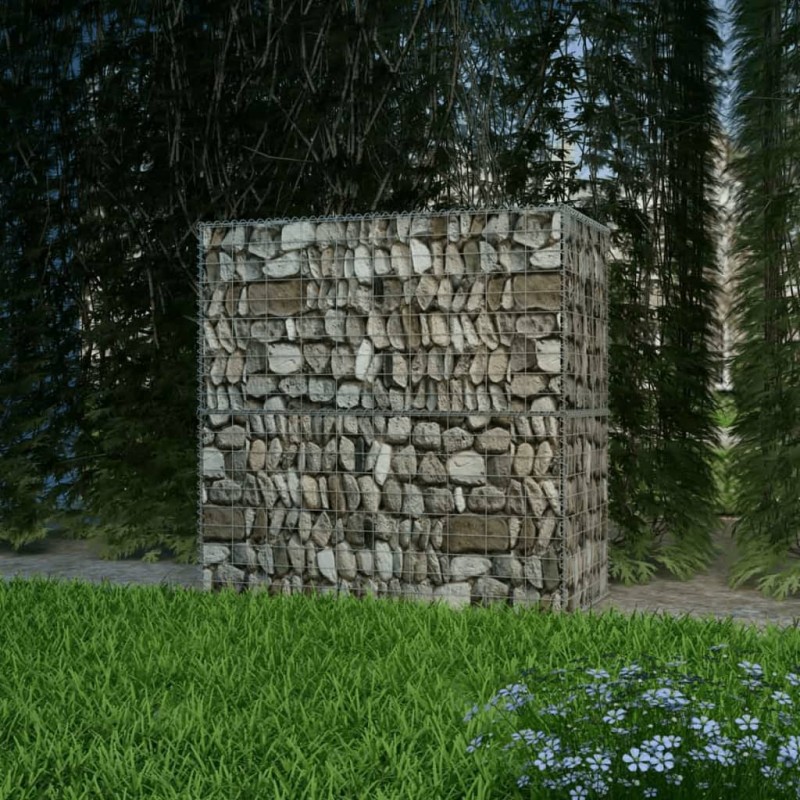 vidaXL Gabionenkorb Stahl 100×50×100 cm vidaXL Gabionenkorb Stahl 100×50×100 cm