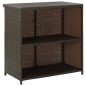 vidaXL 3-tlg. Bar Set Poly Rattan Braun vidaXL 3-tlg. Bar Set Poly Rattan Braun