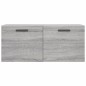 vidaXL Wandschrank Grau Sonoma 80x36,5x35 cm Holzwerkstoff vidaXL Wandschrank Grau Sonoma 80x36,5x35 cm Holzwerkstoff