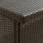 vidaXL 3-tlg. Bar Set Poly Rattan Braun vidaXL 3-tlg. Bar Set Poly Rattan Braun