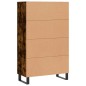 vidaXL Highboard Räuchereiche 69,5x31x115 cm Holzwerkstoff vidaXL Highboard Räuchereiche 69,5x31x115 cm Holzwerkstoff