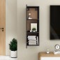 vidaXL TV-Schrank Grau 30,5x30x90 cm Holzwerkstoff vidaXL TV-Schrank Grau 30,5x30x90 cm Holzwerkstoff