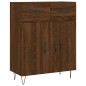 vidaXL Sideboard Braun Eichen-Optik 69,5x34x90 cm Holzwerkstoff vidaXL Sideboard Braun Eichen-Optik 69,5x34x90 cm Holzwerkstoff