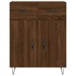 vidaXL Sideboard Braun Eichen-Optik 69,5x34x90 cm Holzwerkstoff vidaXL Sideboard Braun Eichen-Optik 69,5x34x90 cm Holzwerkstoff