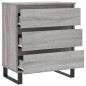 vidaXL Sideboard Grau Sonoma 60x35x70 cm Holzwerkstoff vidaXL Sideboard Grau Sonoma 60x35x70 cm Holzwerkstoff