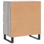 vidaXL Sideboard Grau Sonoma 60x35x70 cm Holzwerkstoff vidaXL Sideboard Grau Sonoma 60x35x70 cm Holzwerkstoff