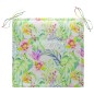 Gartenstuhl-Kissen 4 Stk. Blattmuster 50x50x3 cm Oxford-Gewebe Gartenstuhl-Kissen 4 Stk. Blattmuster 50x50x3 cm Oxford-Gewebe