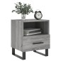vidaXL Nachttische 2 Stk. Grau Sonoma 40x35x47,5 cm Holzwerkstoff vidaXL Nachttische 2 Stk. Grau Sonoma 40x35x47,5 cm Holzwerkstoff