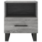 vidaXL Nachttische 2 Stk. Grau Sonoma 40x35x47,5 cm Holzwerkstoff vidaXL Nachttische 2 Stk. Grau Sonoma 40x35x47,5 cm Holzwerkstoff