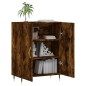 vidaXL Sideboard Räuchereiche 69,5x34x90 cm Holzwerkstoff vidaXL Sideboard Räuchereiche 69,5x34x90 cm Holzwerkstoff