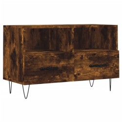 vidaXL TV-Schrank Räuchereiche 80x36x50 cm Holzwerkstoff