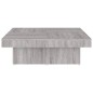 vidaXL Couchtisch Grau Sonoma 90x90x28 cm Holzwerkstoff vidaXL Couchtisch Grau Sonoma 90x90x28 cm Holzwerkstoff