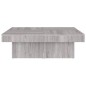 vidaXL Couchtisch Grau Sonoma 90x90x28 cm Holzwerkstoff vidaXL Couchtisch Grau Sonoma 90x90x28 cm Holzwerkstoff