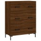 vidaXL Sideboard Braun Eichen-Optik 69,5x34x90 cm Holzwerkstoff vidaXL Sideboard Braun Eichen-Optik 69,5x34x90 cm Holzwerkstoff