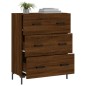 vidaXL Sideboard Braun Eichen-Optik 69,5x34x90 cm Holzwerkstoff vidaXL Sideboard Braun Eichen-Optik 69,5x34x90 cm Holzwerkstoff