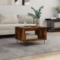 vidaXL Couchtisch Räuchereiche 60x50x40 cm Holzwerkstoff vidaXL Couchtisch Räuchereiche 60x50x40 cm Holzwerkstoff