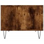 vidaXL Couchtisch Räuchereiche 60x50x40 cm Holzwerkstoff vidaXL Couchtisch Räuchereiche 60x50x40 cm Holzwerkstoff