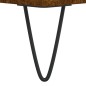 vidaXL Couchtisch Räuchereiche 60x50x40 cm Holzwerkstoff vidaXL Couchtisch Räuchereiche 60x50x40 cm Holzwerkstoff