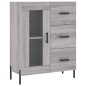vidaXL Sideboard Grau Sonoma 69,5x34x90 cm Holzwerkstoff vidaXL Sideboard Grau Sonoma 69,5x34x90 cm Holzwerkstoff