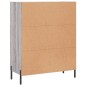vidaXL Sideboard Grau Sonoma 69,5x34x90 cm Holzwerkstoff vidaXL Sideboard Grau Sonoma 69,5x34x90 cm Holzwerkstoff