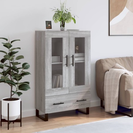 vidaXL Highboard Grau Sonoma 69,5x31x115 cm Holzwerkstoff