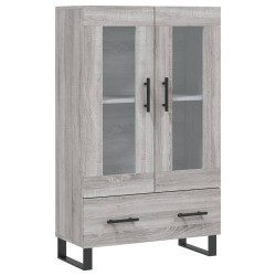 vidaXL Highboard Grau Sonoma 69,5x31x115 cm Holzwerkstoff