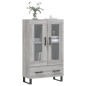 vidaXL Highboard Grau Sonoma 69,5x31x115 cm Holzwerkstoff vidaXL Highboard Grau Sonoma 69,5x31x115 cm Holzwerkstoff