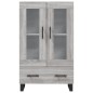 vidaXL Highboard Grau Sonoma 69,5x31x115 cm Holzwerkstoff vidaXL Highboard Grau Sonoma 69,5x31x115 cm Holzwerkstoff
