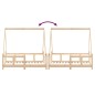 vidaXL Kinderbett 70x140 cm Massivholz Kiefer vidaXL Kinderbett 70x140 cm Massivholz Kiefer