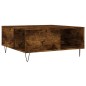 vidaXL Couchtisch Räuchereiche 80x80x36,5 cm Holzwerkstoff vidaXL Couchtisch Räuchereiche 80x80x36,5 cm Holzwerkstoff